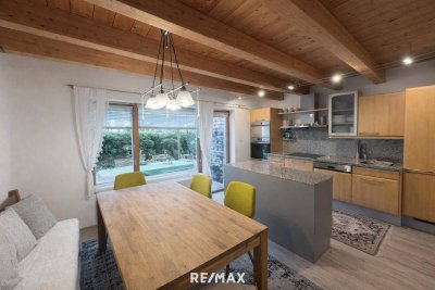 Charmantes Reihenhaus auf mehreren Ebenen mit großer Dachterrasse in sonniger Lage von Telfs