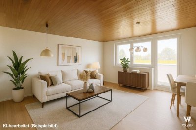 Helle 3-Zimmer-Wohnung mit Loggia nahe Kagraner Platz (U1)