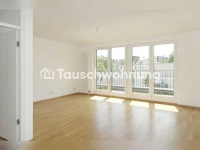 Tauschwohnung: Helle 3 Zi. + Balkon Maisonette im Hinterhof