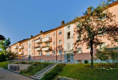 Hier lässt es sich aushalten: interessante 2-Zimmer-Wohnung