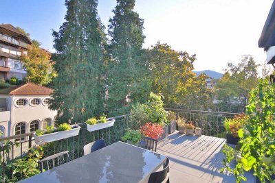 Exklusive Maisonette-Wohnung mit Stil, Charme und lichtdurchfluteter Terrasse in elegantem Ambiente