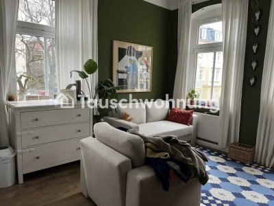 Tauschwohnung: 2 Zimmer Altbauwohnung am Waldpark