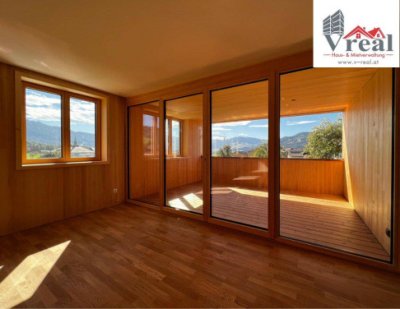 Moderne 3-Zimmer-Wohnung mit Terrasse und traumhaftem Bergblick in Lingenau