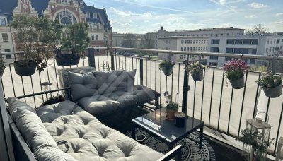 Bezugsfreier Maisonette-Traum in Top-Lage ... Wohnen auf zwei Ebenen im Herzen Leipzigs