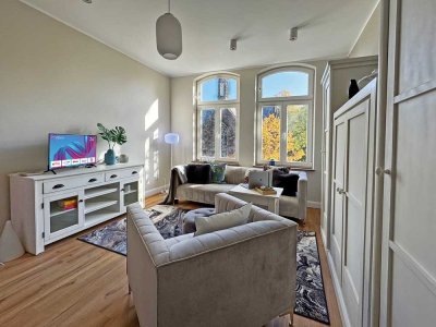 ::: Premiumappartement über dem Kurpark : KfW 70ee I Kernsaniert I Neue Küche I Erstbezug ::