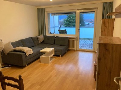 Möblierte Zweizimmerwohnung mit Terrasse 52 qm ab September 2026