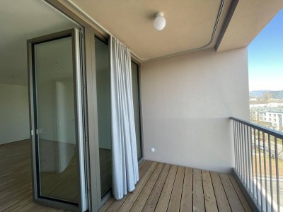 Kompakte 2 Zimmerwohnung mit überdachter Loggia im obersten Stockwerk!