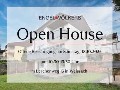Open House am 18.10.! – Schön aufgeteiltes Familiendomizil mit Garten, Küche & Kamin – bezugsfrei!