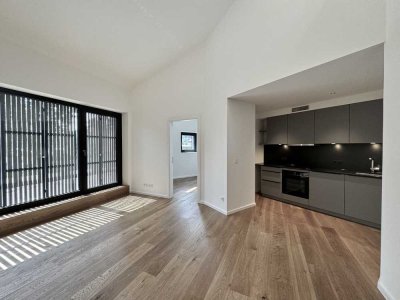Exklusive 3-Raum-Wohnung mit Süd-Terrasse und Einbauküche
