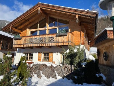 Chalet im WinterWonderLand Kitzbüheler Alpen mit Panoramablick! Provisionsfrei von Eigentümerin!