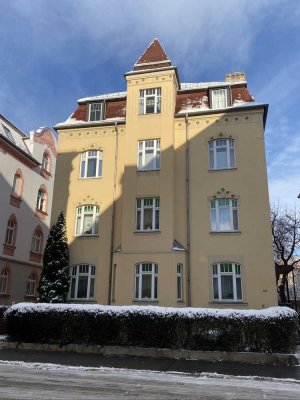 Schöne möblierte 1-Zimmer-Wohnung im 2. OG in Weimar Westvorstadt