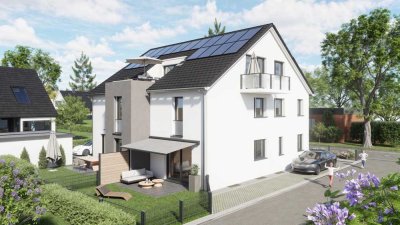 Platz für die Familie, "Haus in Haus" in Erding/Klettham, KfW 40 Bauweise