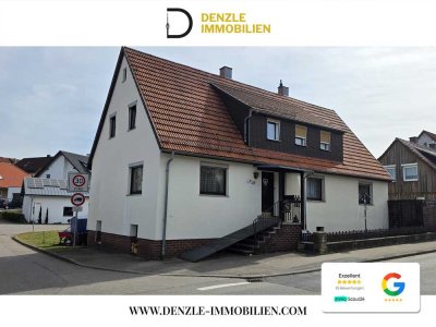 Bezugsfrei! - Geräumiges Einfamilienhaus in Gschwend mit Doppelgarage & Garten