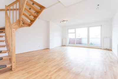 4-Zimmer-Maisonette mit Dachterrasse! Besichtigung SOFORT möglich!