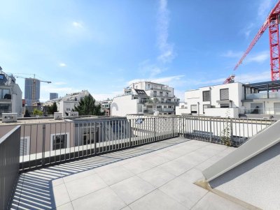 MODERN LIVING – Exklusive Dachgeschosswohnung mit Süd-Terrasse - Erstbezug auf Eigengrund - KÜCHE INKLUSIVE