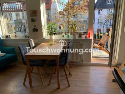 Tauschwohnung: Gemütliche, helle Wohnung in schöner Lage