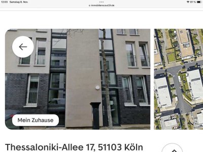 Moderne 2-Zimmer Wohnung in Köln-Kalk vom Eigentümer