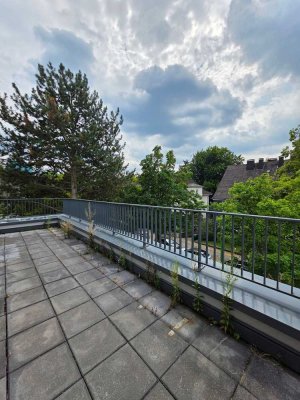 Hier gibt es 24 Stunden Sonne! - Penthouse mit zwei Dachterrassen!