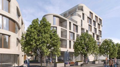 Teilmöblierte moderne 2-Zimmer-Wohnung mit Loggia, EBK und Blick auf den Honberg