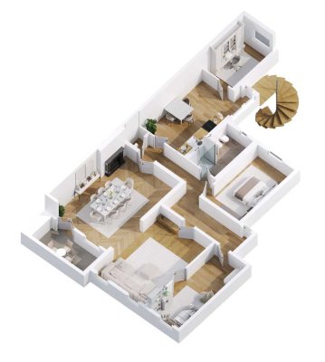 Halensee ! Herrschaftliche 4 1/2 Zimmer Altbauwohnung mit Kamin!