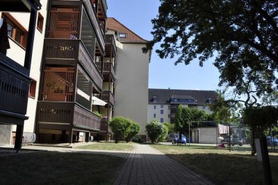 Gemütliche 1-Raum Wohnung mit Balkon im 2. Obergeschoss