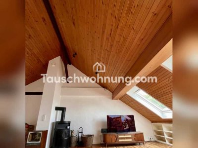 Tauschwohnung: Lichtdurchflutete und geräumige Maisonette Wohnung