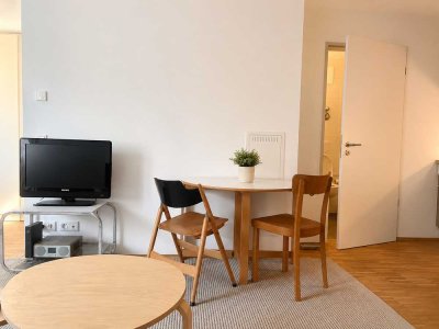 Zwischenmiete: Möbliertes 1,5 Zimmer Studenten-Appartement am Leonardo-Campus
