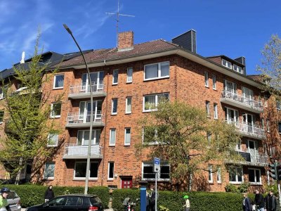 Helle 1-Zimmer-Wohnung in Hamburg-Eimsbüttel – bezugsfrei & provisionsfrei