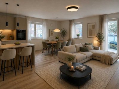 Helle 3-Zimmer-Wohnung mit Balkon / Neubau in Osnabrück-Haste