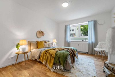 ALTBAU-CHARME UND WOW-EFFEKT IN SÖFLINGEN! Kernsanierte Energie-A-Gartenwohnung mit Gewölbekeller!