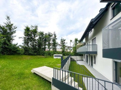 Mattsee "SEENSWERT" W2 - 4 Zimmer Neubauwohnung mit großem Privatgarten &amp; Terrasse | Bezug in Kürze möglich!