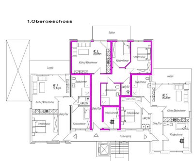 Luxuriöse 4-Zimmer-Wohnung mit Balkon im 1. OG in Dortmund-Rahm