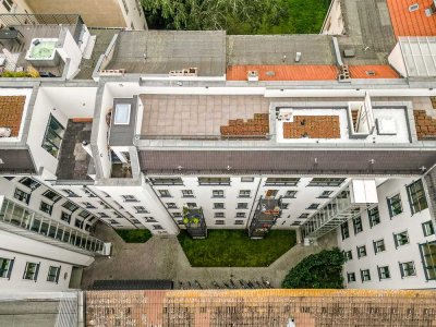 IM ERSTBEZUG: Exklusives Penthouse mit Aufzug und XL-Aufdachterrasse in Berlin-Kreuzberg