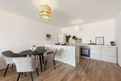 Hof am Park - 4-Zimmer-Wohnung mit großem Balkon und Morgen- &amp; Abendsonne