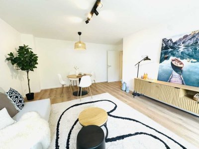 3-Zimmer-Erdgeschoßwohnung - sonnig - frisch renoviert - großer Balkon