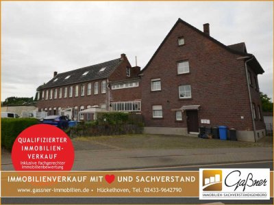 Solide vermietetes Mehrfamilienhaus! 6 Wohneinheiten und 1 Lagerhalle in Hückelhoven-Ratheim