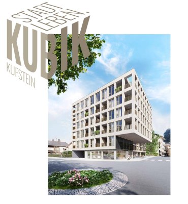 Rollstuhlgerechte 1.5-Zimmer Neubauwohnung mit Loggia im Zentrum von Kufstein
