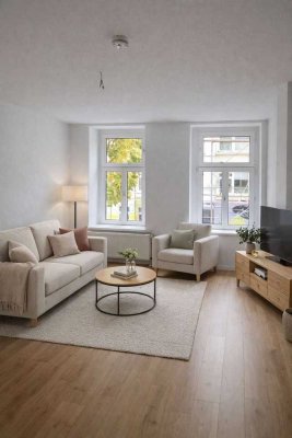 Tolle 2-Raum-Wohnung im beliebten Szeneviertel mit moderner Einbauküche