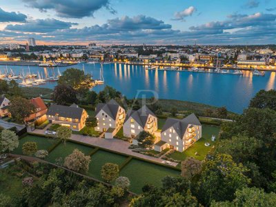 Ufer-Residenz: Wohnen mit unverbaubarem Wasserblick