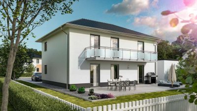 Mehrgenerationenwohnen in unserem Stadthaus Flair 180 Duo in Eggersdorf - gebaut nahe dem Bötzsee