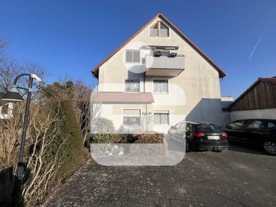 absolut ruhige Wohnlage...bezugsfreie 3-Zi.-Maisonette in ER-Steudach