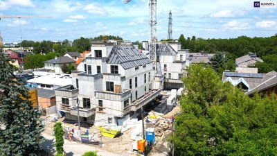 Summer Sale! WOW - Ab ins Dachgeschoss mit 3 Terrassen! Lichtdurchflutet + Perfekte Raumaufteilung + Hochwertige Ausstattung + Nachhaltig! TOP Neubau-Projekt mit naturnahen Gewässern ums Eck!
