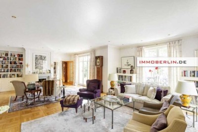 IMMOBERLIN.DE - Luxuriöse Wohnung mit Südwestterrasse, 2 Kaminen, Sauna, Lift, 3 Tiefgaragenplätzen