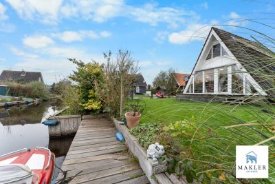 ~~Licht. Lage. Leichtigkeit. Ferienhaus mit Sonne im Gesicht und Wasser zu Füßen ~~