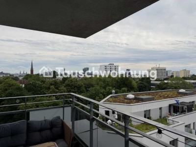 Tauschwohnung: Penthouse (7. OG) in Altona - Zwei Dachterassen