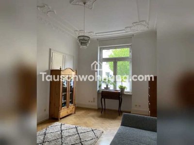 Tauschwohnung: Biete: 6-Zimmer Altbau/2 Balkone - Suche: 4-5 Zimmer zentral