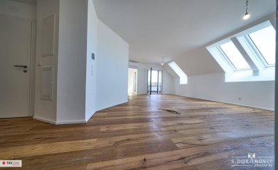 NEU! ++ ERSTBEZUG ++ 6 Exklusive DG-Wohnungen mit Terrasse &amp; Weitblick ++ Siebenbrunnenplatz ++ 1050 Wien ++