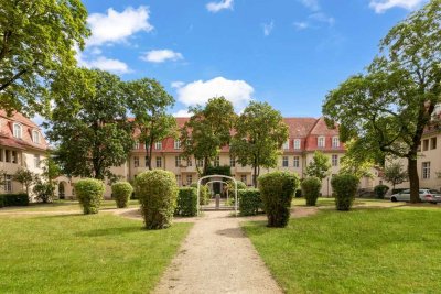 Wohnen im denkmalgeschützten Architekturensemble Ludwigpark - 3 Zimmer Hochparterre