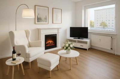 2 Zimmer Wohnung mit Balkon und Stellplatz, zentral, ruhig und unmöbliert