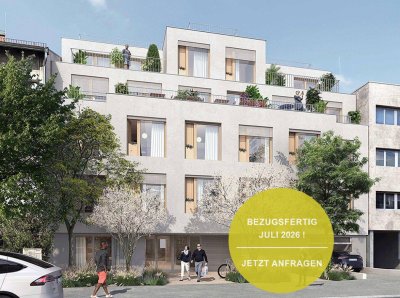 FutureFitHomes | 3-Zimmer-Eigentumswohnung | Westseitig ausgerichtet zum Innenhof
